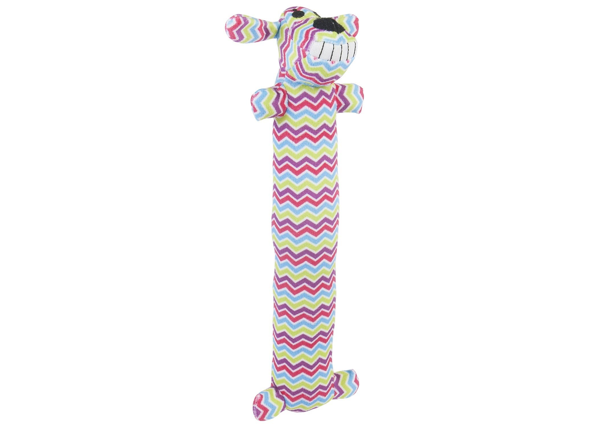 Multipet Spring Loofa Dog Plush Dog Toy 12”