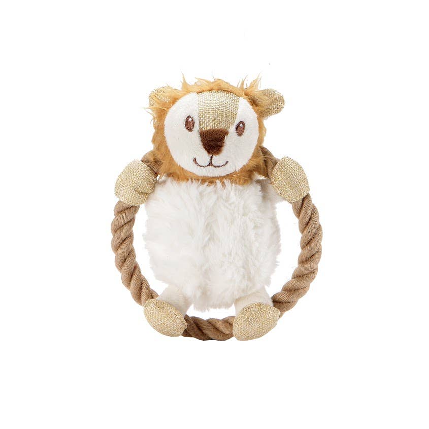 Hula Hemp Rope Lion Pet Toy