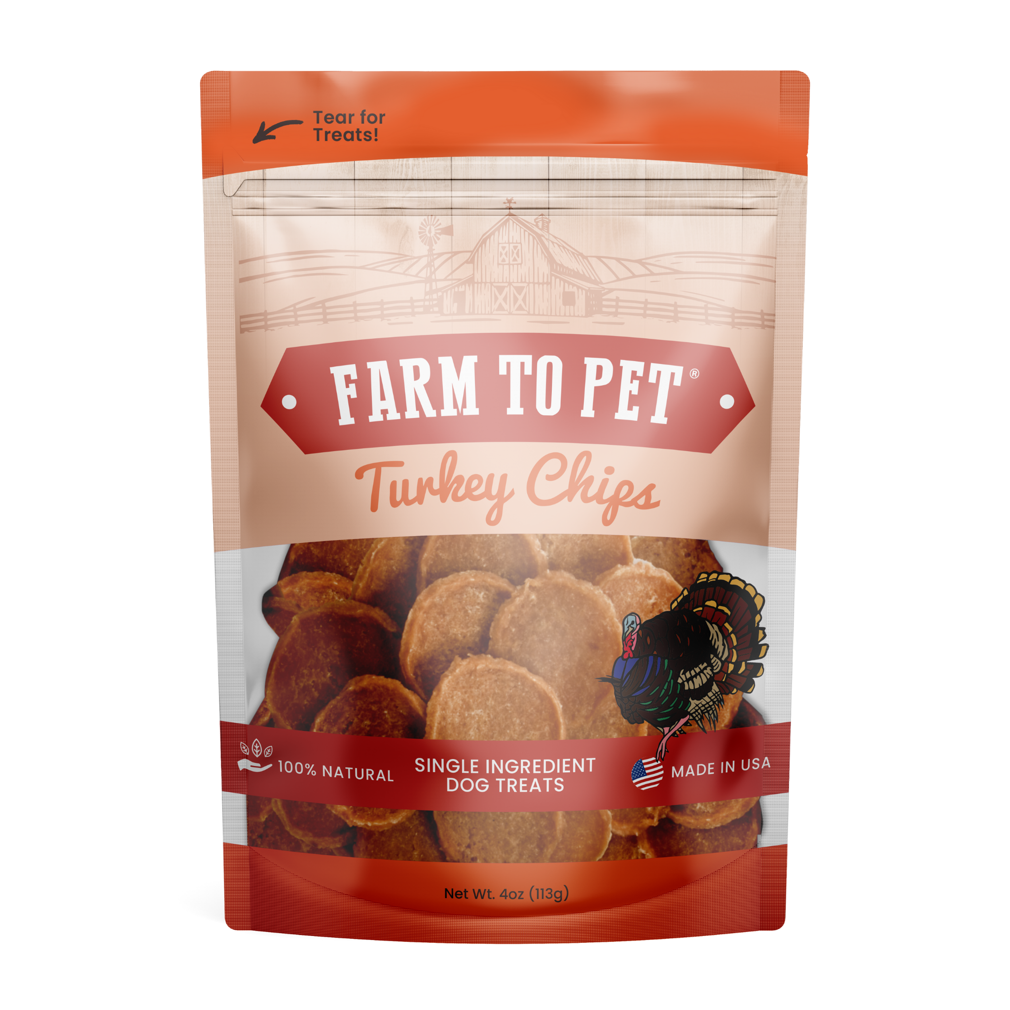 Turkey Chips Dog Treats
