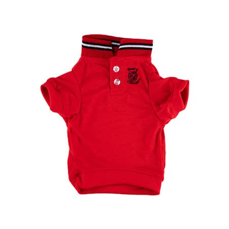 Hip Doggie -  Max's Closet Red Polo