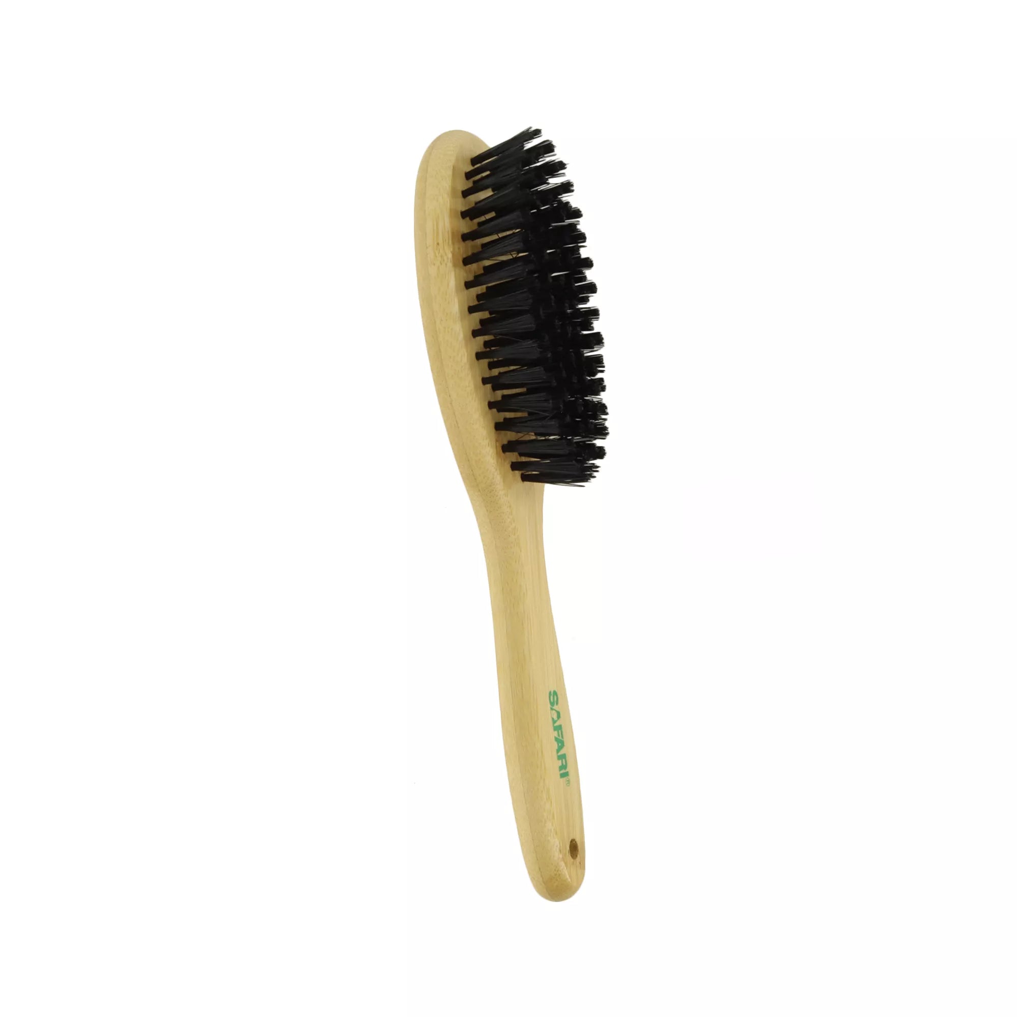 Bristle Dog Brush w/Bamboo Handle