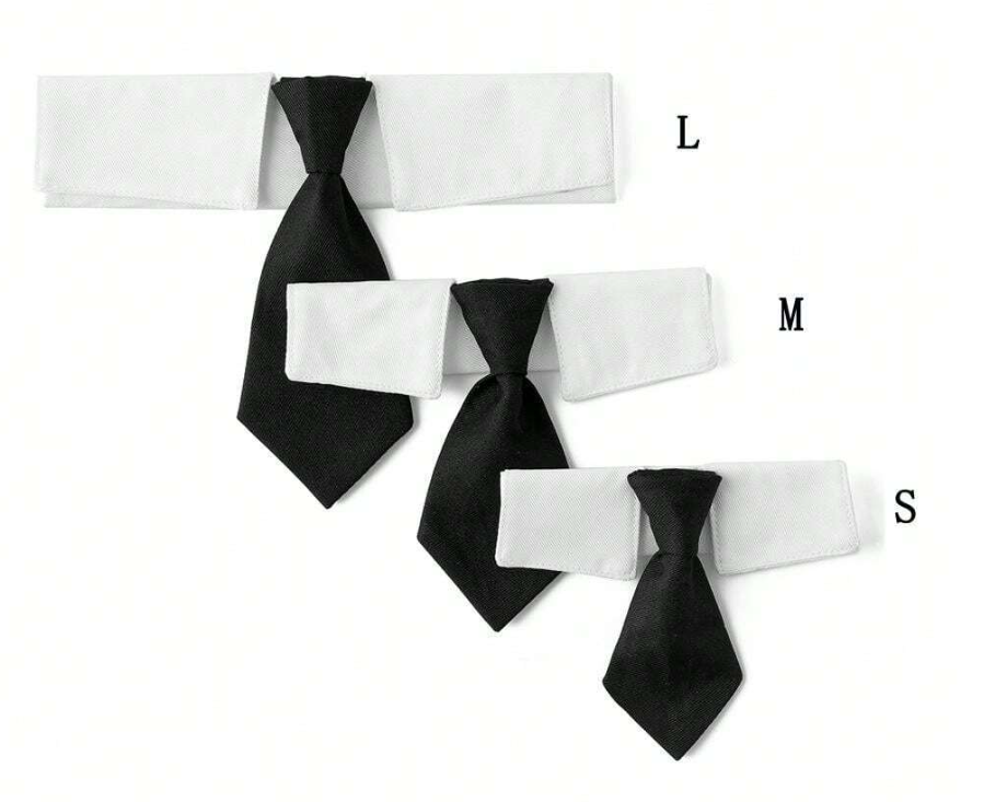 Knotted Tie w/Collar - Adjustable