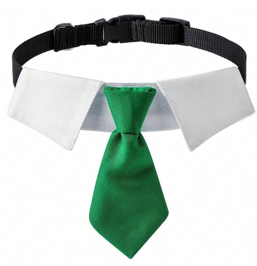 Knotted Tie w/Collar - Adjustable