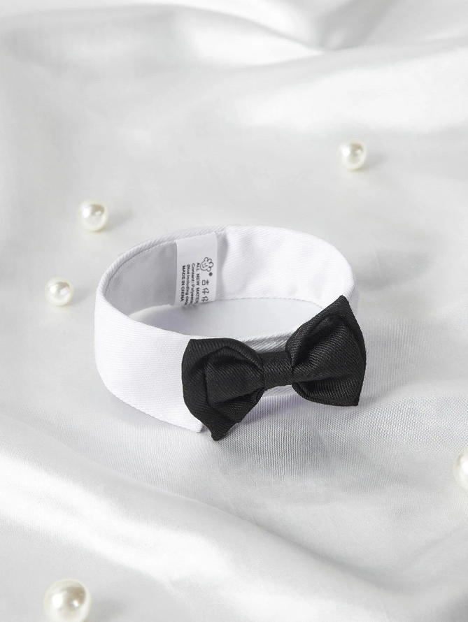 Bow Tie w/Collar - Cloth - Velcro