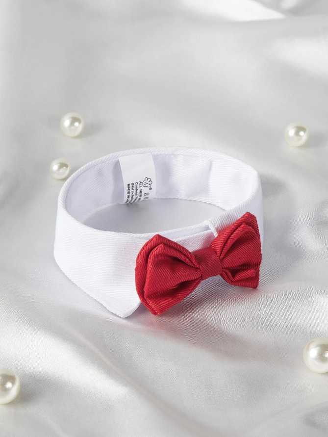 Bow Tie w/Collar - Cloth - Velcro