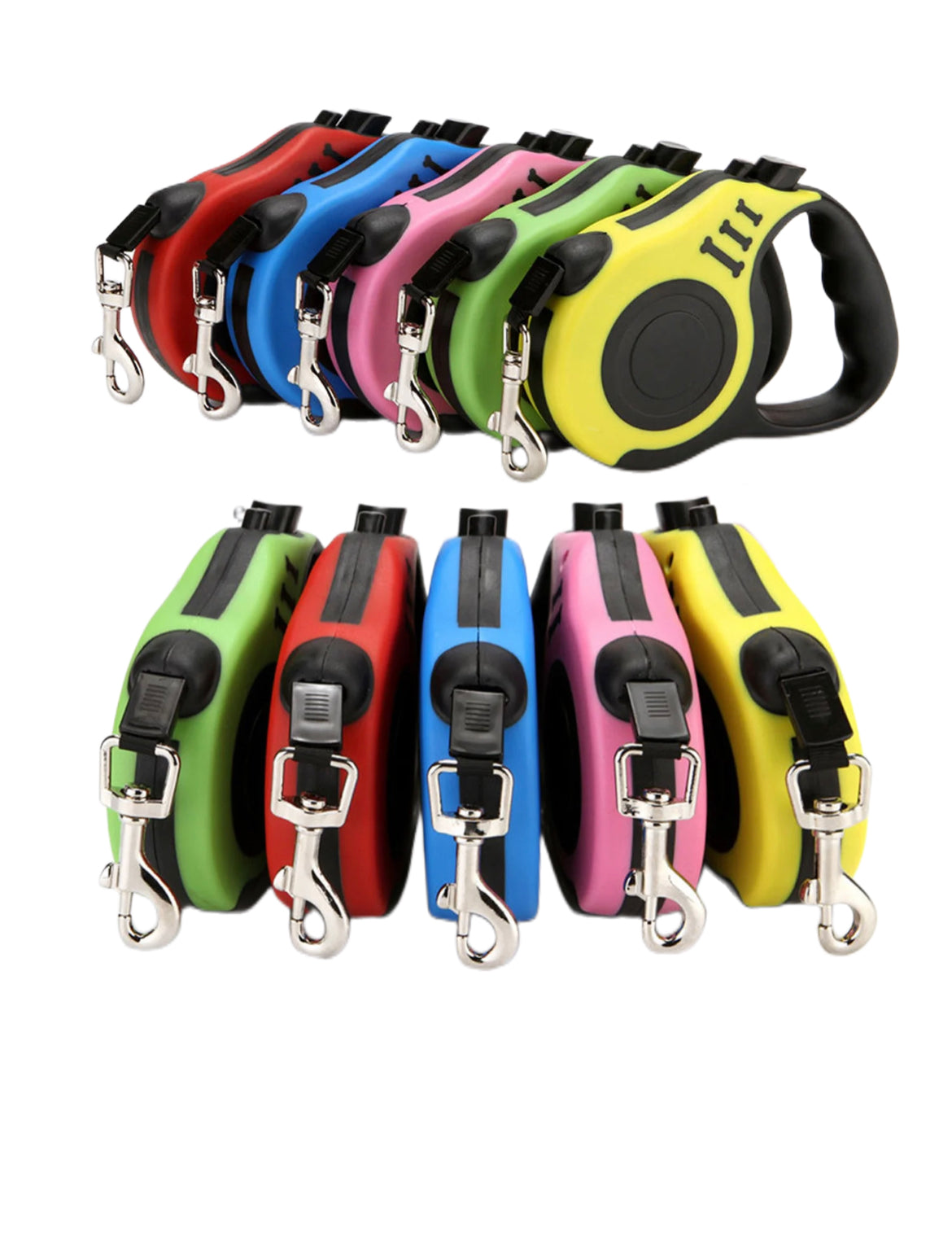 Multi Color Retractable Leashes