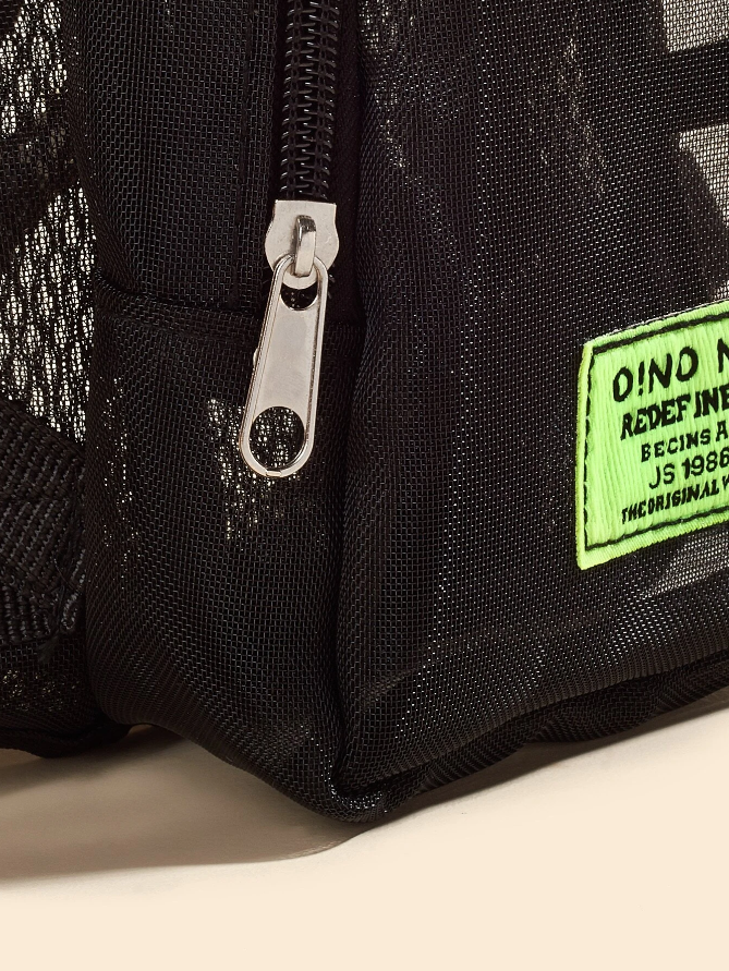 Mesh Dog Harness Backpack
