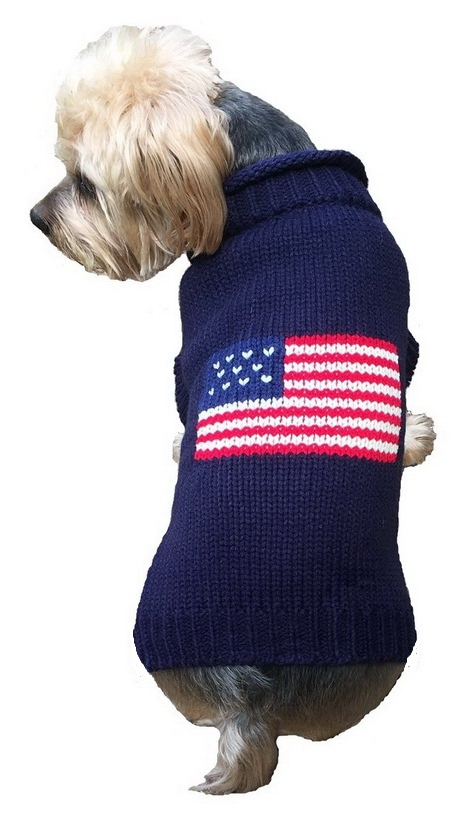 Patriotic Sweater Navy