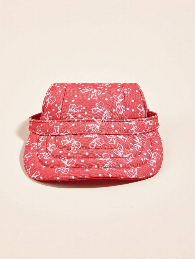 Baseball Cap with Bows Design