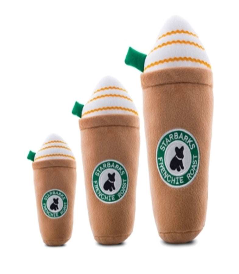 Starbarks Frenchie Roast Plush Toy