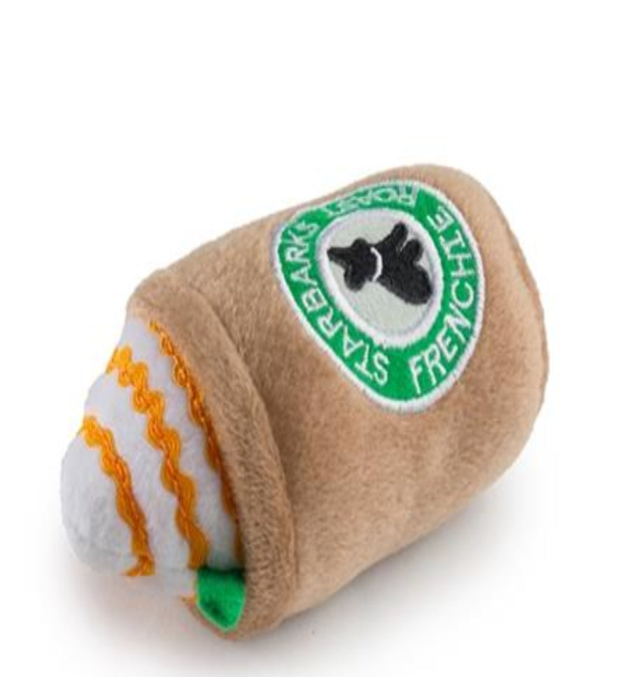 Starbarks Frenchie Roast Plush Toy