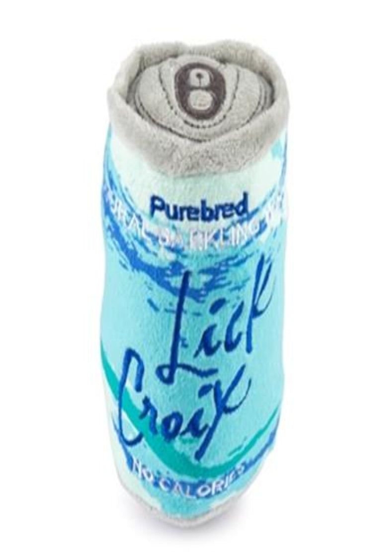 LickCroix Purebred Natural Barkling Water Plush Toy