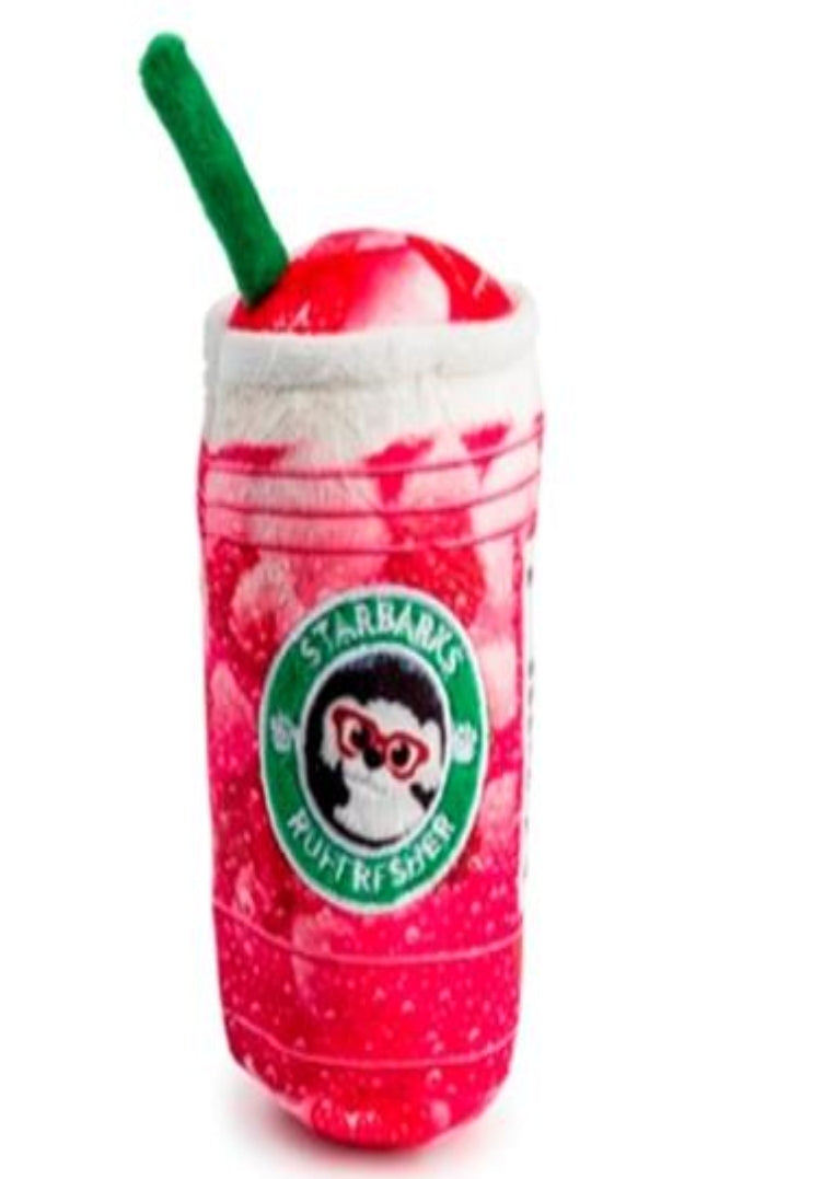 Starbucks Pawberry Acia Ruffresher Plush Toy