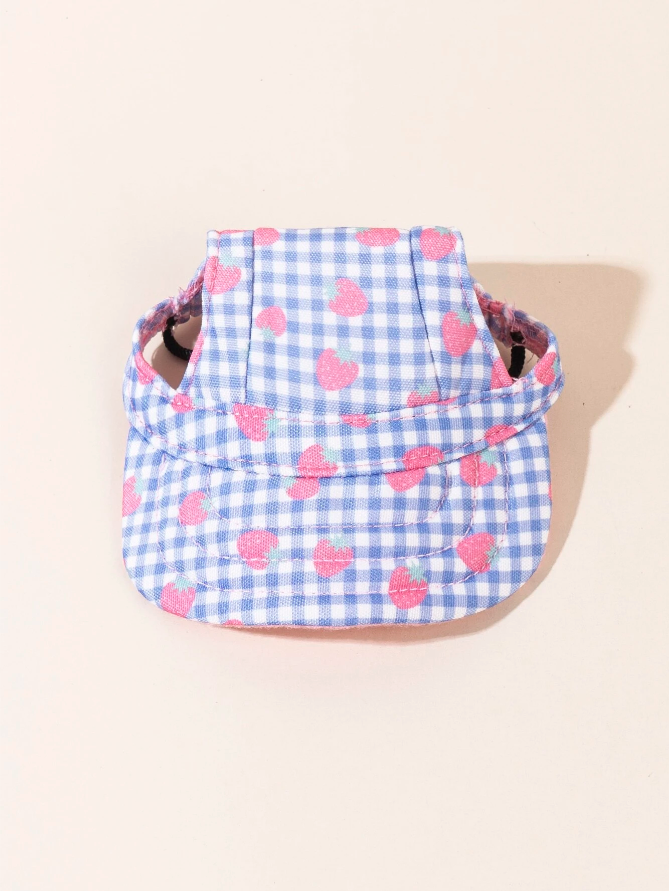 Baseball Cap w/Strawberries