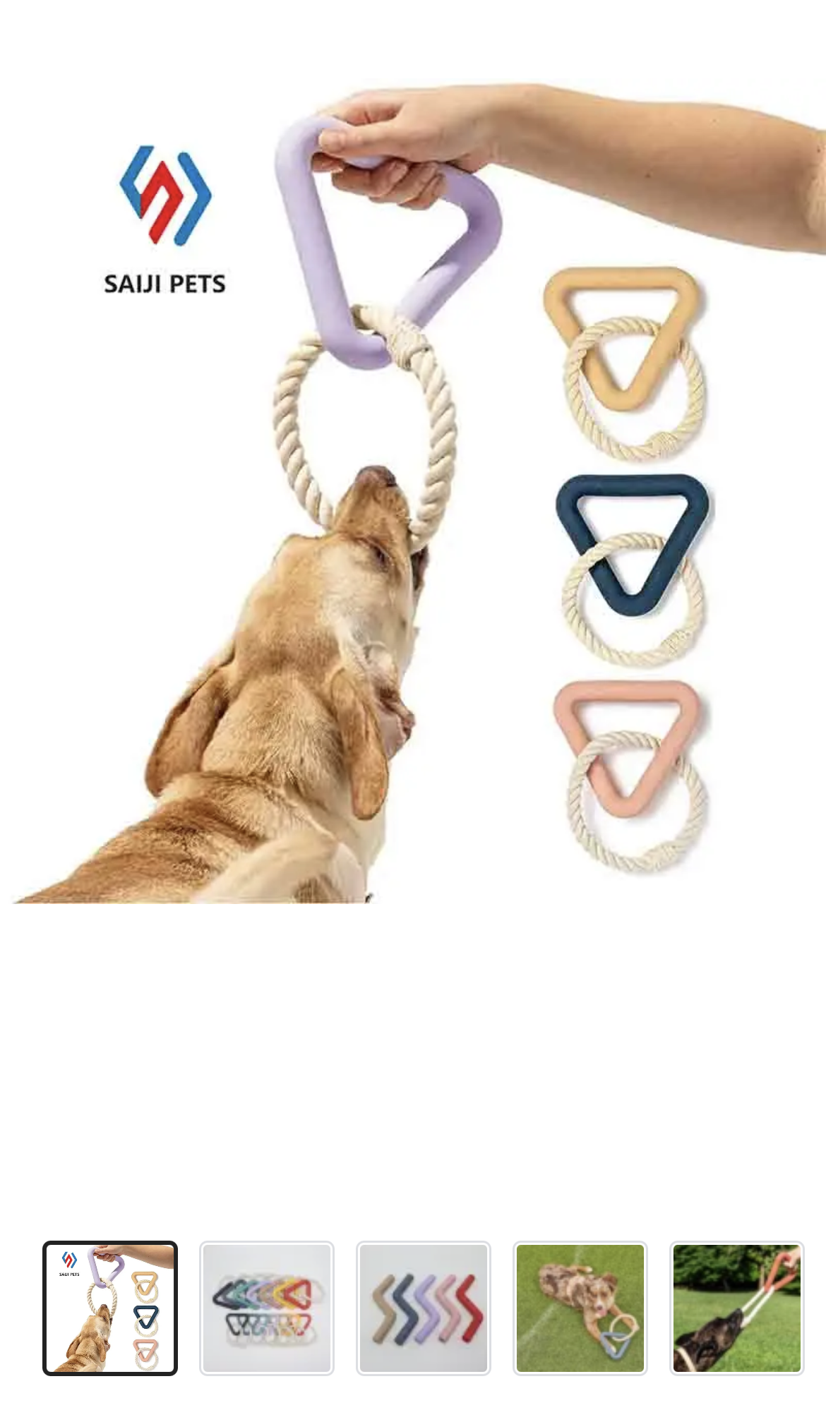 Triangle Tug Toy