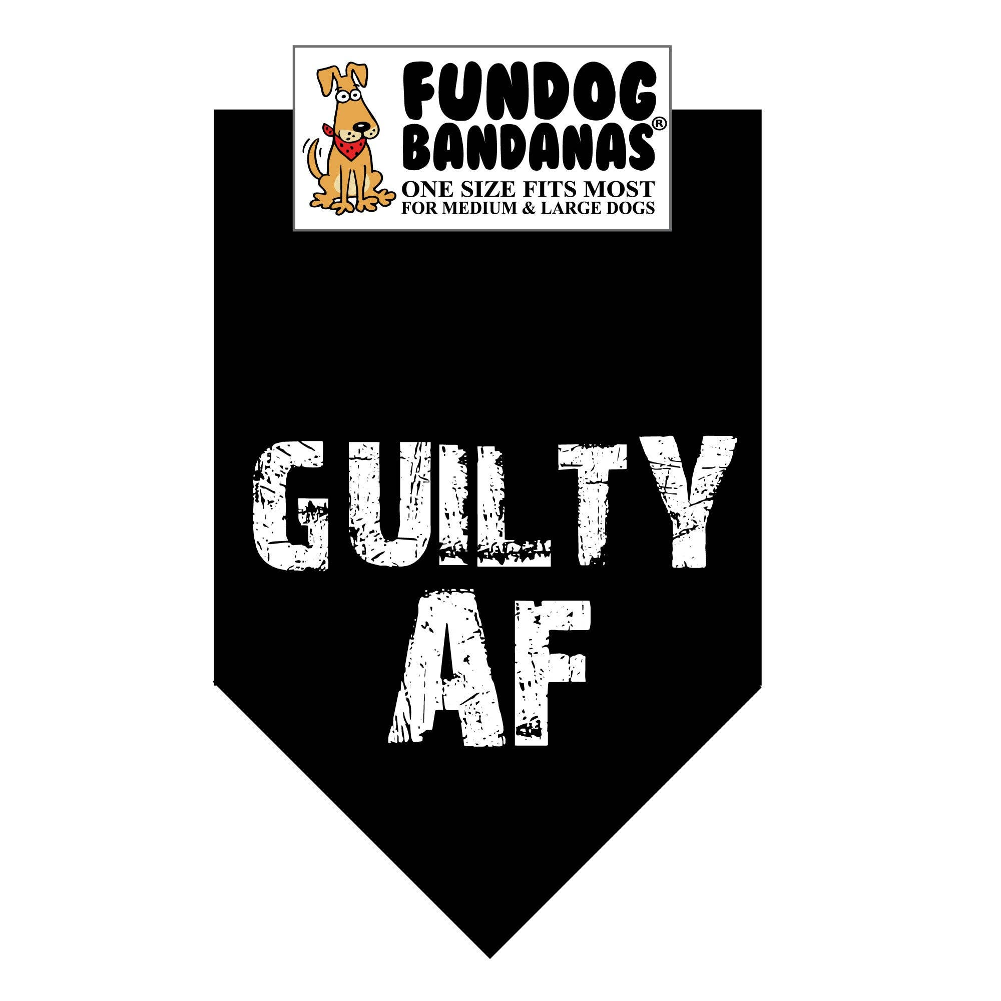 GUILTY AF Bandana
