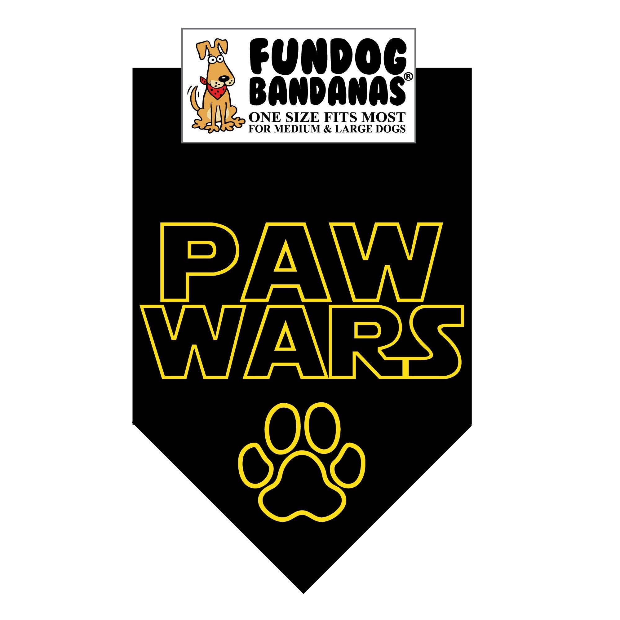 PAW WARS Bandana