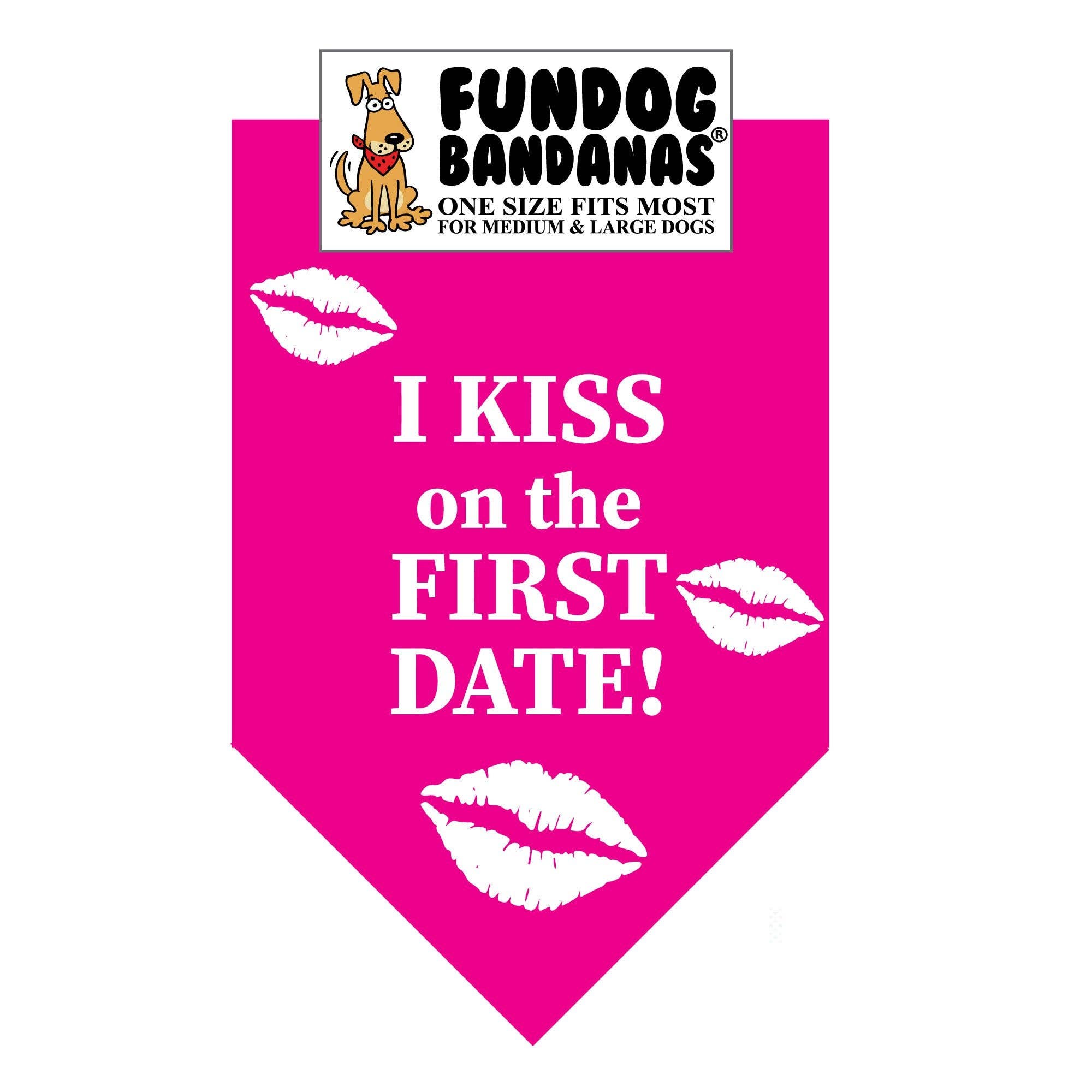 I Kiss on the First Date Bandana