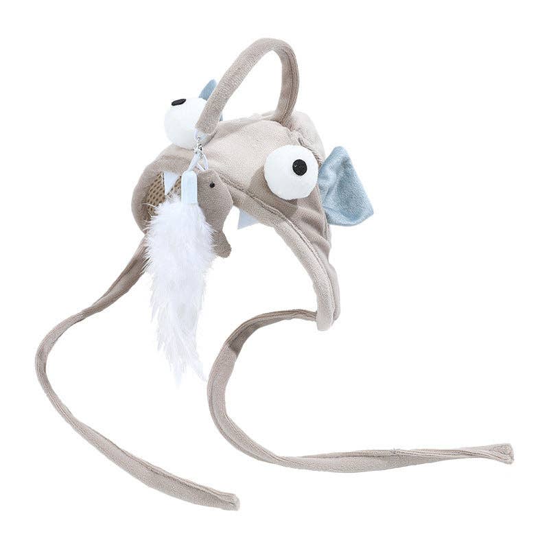 Moo - Feathered Cat Hat