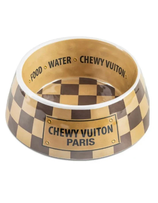 Chewy Vuiton Paris Bowl