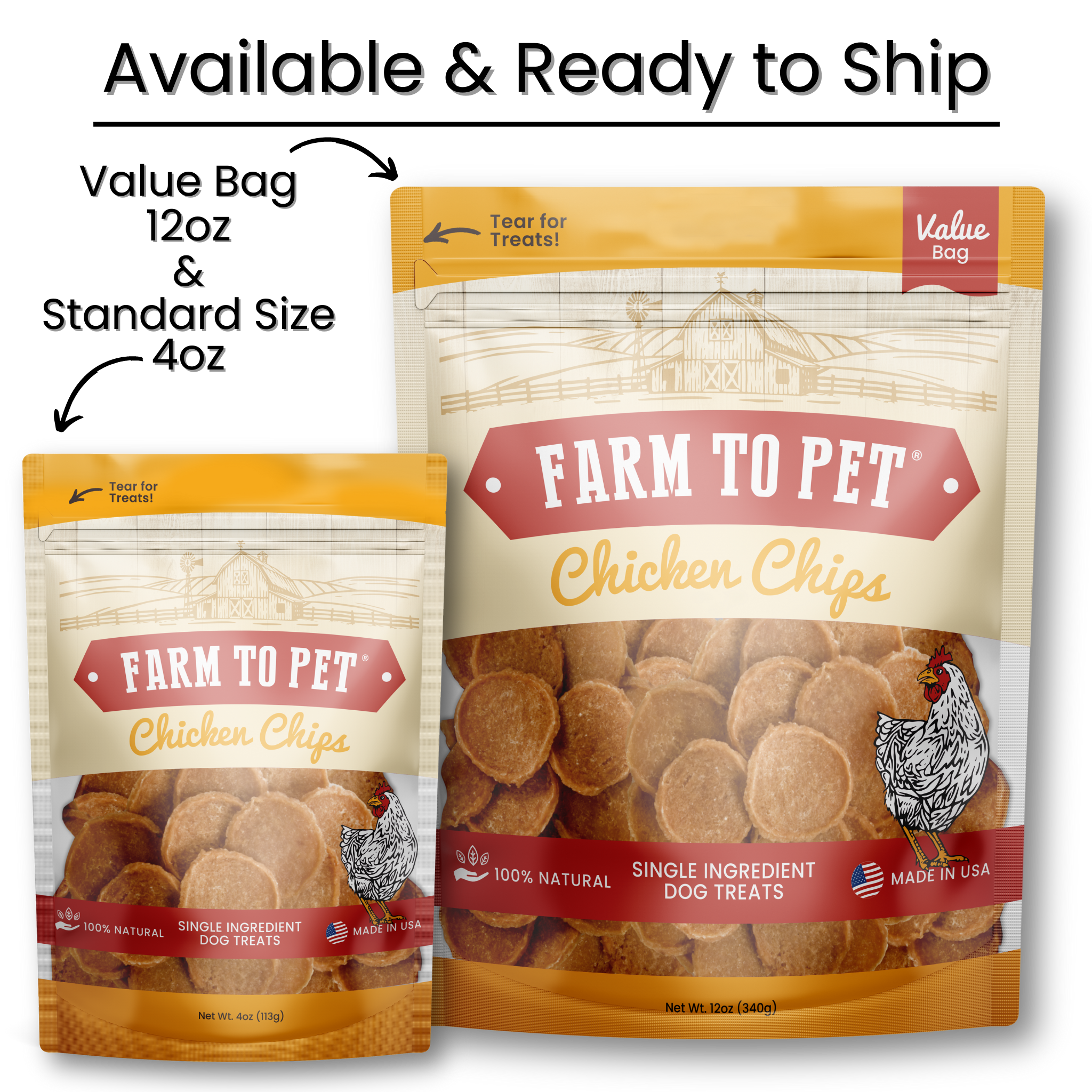 Chicken Chips Dog Treats