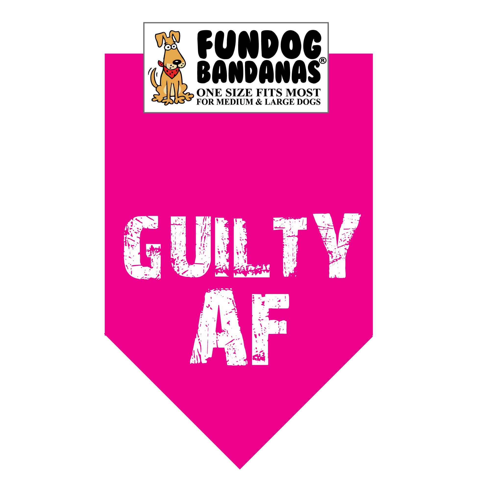 GUILTY AF Bandana