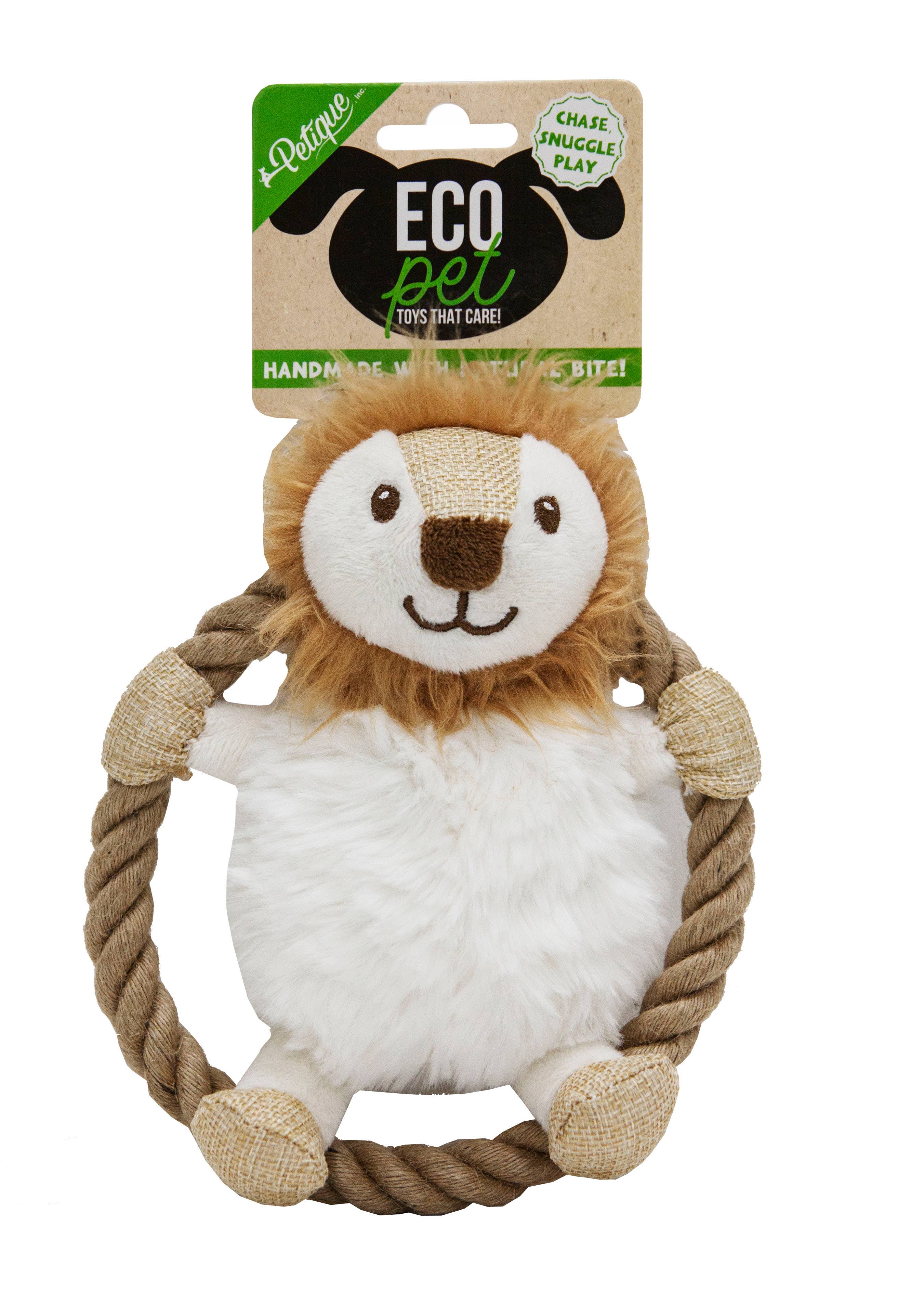 Hula Hemp Rope Lion Pet Toy