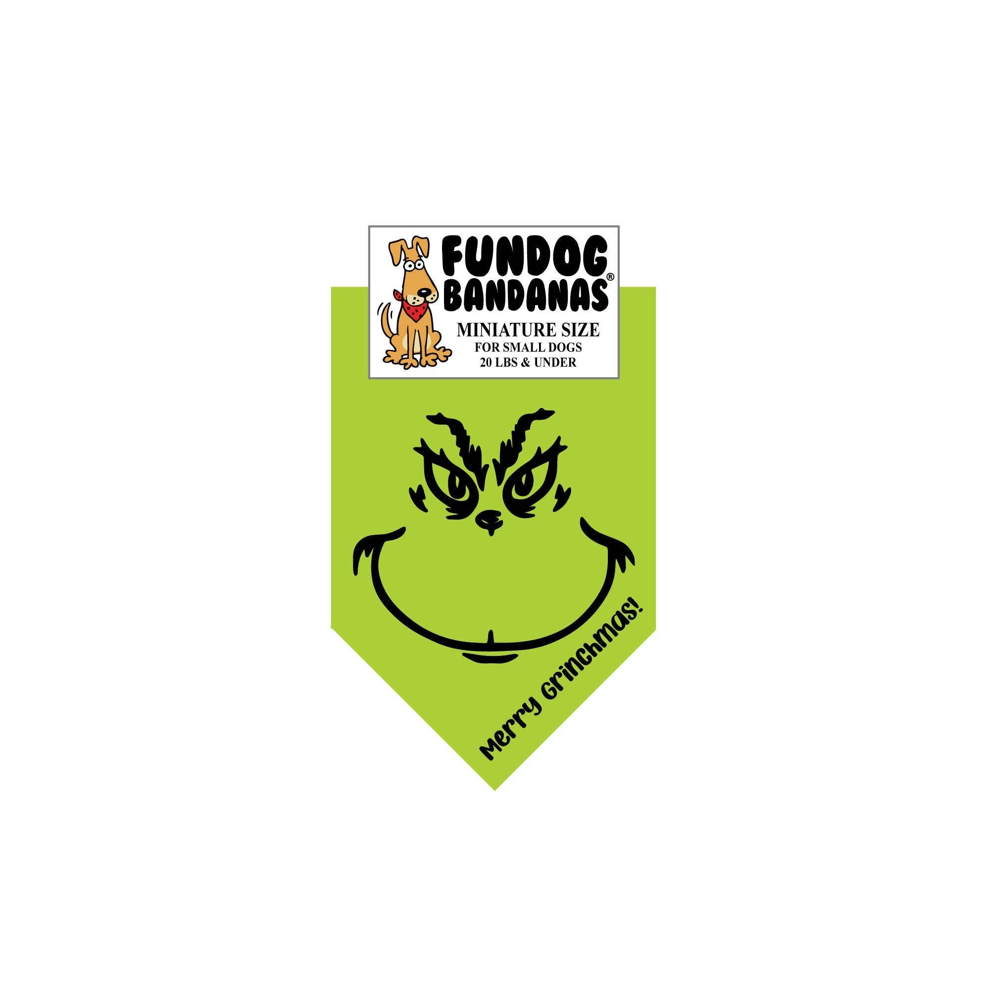 Wholesale 5 Pack - Merry Grinchmas! Bandana
