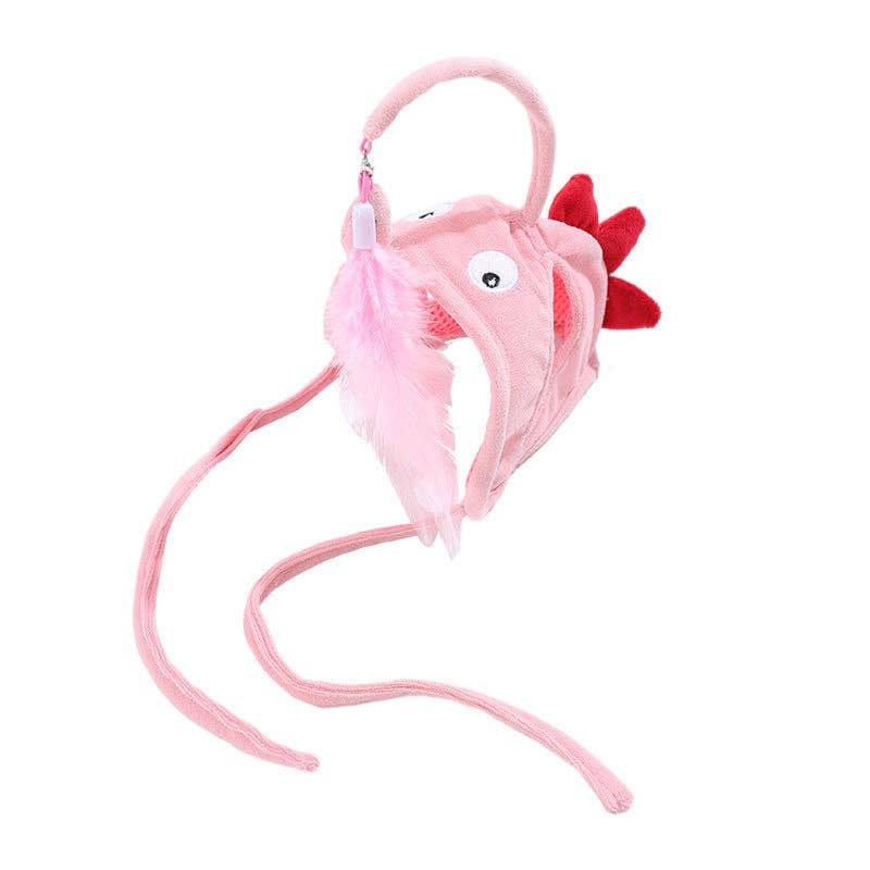 Moo - Feathered Cat Hat