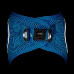 Lapis Blue Plush Step In Vest Air-Mesh Harness